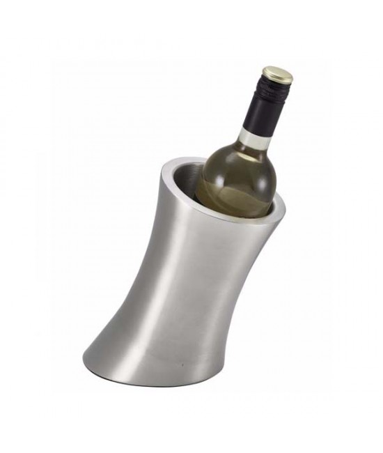 Angled Stainless Steel Wine Cooler Angled Stainless Steel Wine Cooler